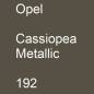 Preview: Opel, Cassiopea Metallic, 192.